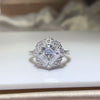 3 Carat Moissanite 925 Sterling Silver Ring test
