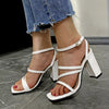 Open Toe Block Heels Sandals test
