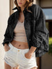 Pocketed Button Up Denim Jacket test