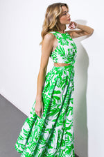 LIVE YOUR TRUTH WOVEN MIDI DRESS