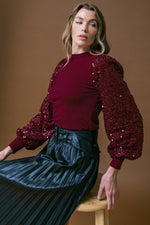 FEELING THE FUN SWEATER TOP