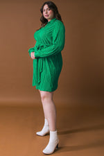 MAKE YOU WANNA STAY WOVEN MINI DRESS